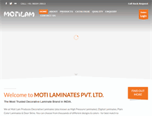 Tablet Screenshot of motilam.com